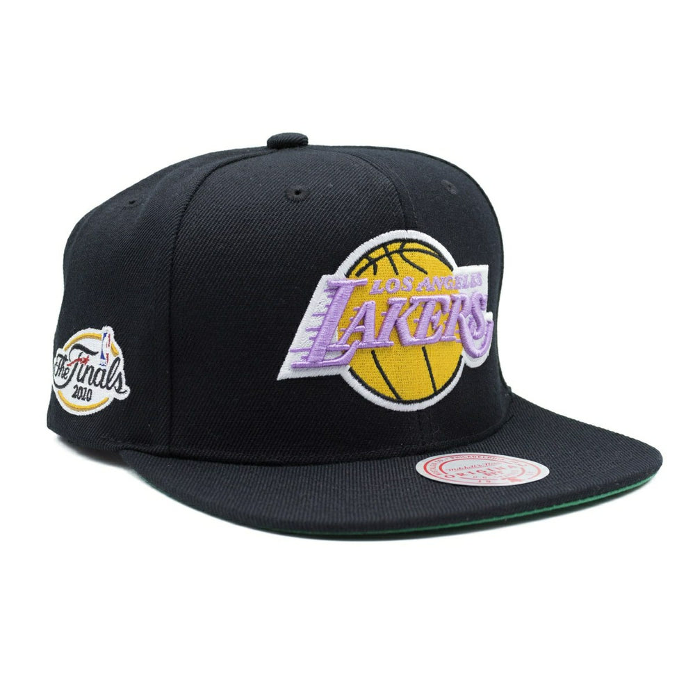 Los Angeles Lakers 2010 NBA Finals Mitchell & Ness Snapback Cap Black Lifestyle