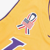 Shaquille O'Neal #34 Los Angeles Lakers 2001-02 Mitchell & Ness Authentic NBA Jersey Yellow Classic