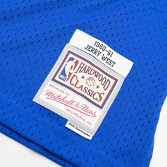Jerry West #44 Los Angeles Lakers 1960-61 Mitchell & Ness Swingman NBA Jersey Blue Fashion