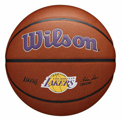 Los Angeles Lakers Wilson Team Alliance NBA Basketball (Size 7) Taass sale
