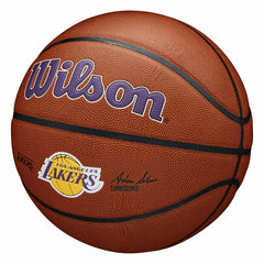 Los Angeles Lakers Wilson Team Alliance NBA Basketball (Size 7) Taass sale