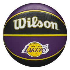 Los Angeles Lakers Team Tribute Wilson NBA Basketball (Size 7) Taass for sale