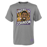 Magic Johnson Los Angeles Lakers Court King Youth NBA T-Shirt (YOUTH) Classic