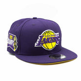 Los Angeles Lakers 2020 NBA Champs New Era 9FIFTY Snapback NBA Cap Purple Fashion