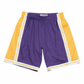 Los Angeles Lakers 1984-85 Mitchell & Ness Swingman NBA Shorts Purple Taass sale