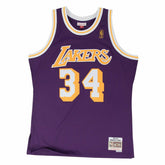 Shaq O'Neal #34 Los Angeles Lakers 1996-97 Swingman NBA Jersey Purple Taass US