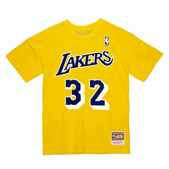 Magic Johnson #32 Los Angeles Lakers Name & Number NBA Tee Classic