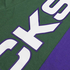Milwaukee Bucks Split Mitchell & Ness Short Sleeve NBA Hoodie Taass sale