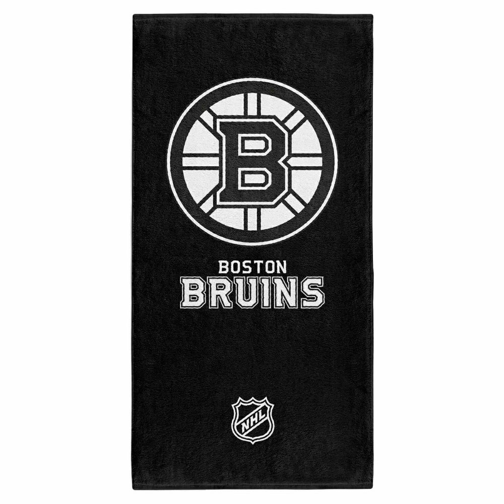 Boston Bruins NHL Classic Bath Towel Black Taass for sale