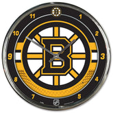 Boston Bruins Chrome NHL Wall Clock Fashion