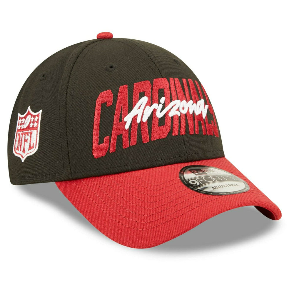 Arizona Cardinals Official 2022 NFL Draft New Era 9FORTY Adjustable Cap Lifestyle