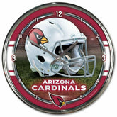 Arizona Cardinals Chrome NFL Wall Clock Fashion