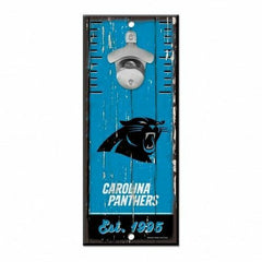 Carolina Panthers NFL Bottle Opener Sign Taass for sale