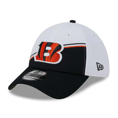 Cincinnati Bengals On Field 2023 NFL Sideline New Era 39THIRTY Flex Cap White Fashion