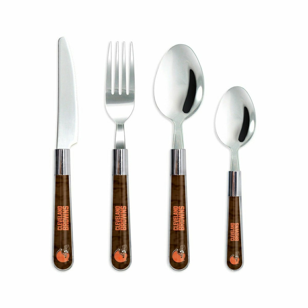 Cleveland Browns NFL 16-Piece Flatware Set Taass for sale