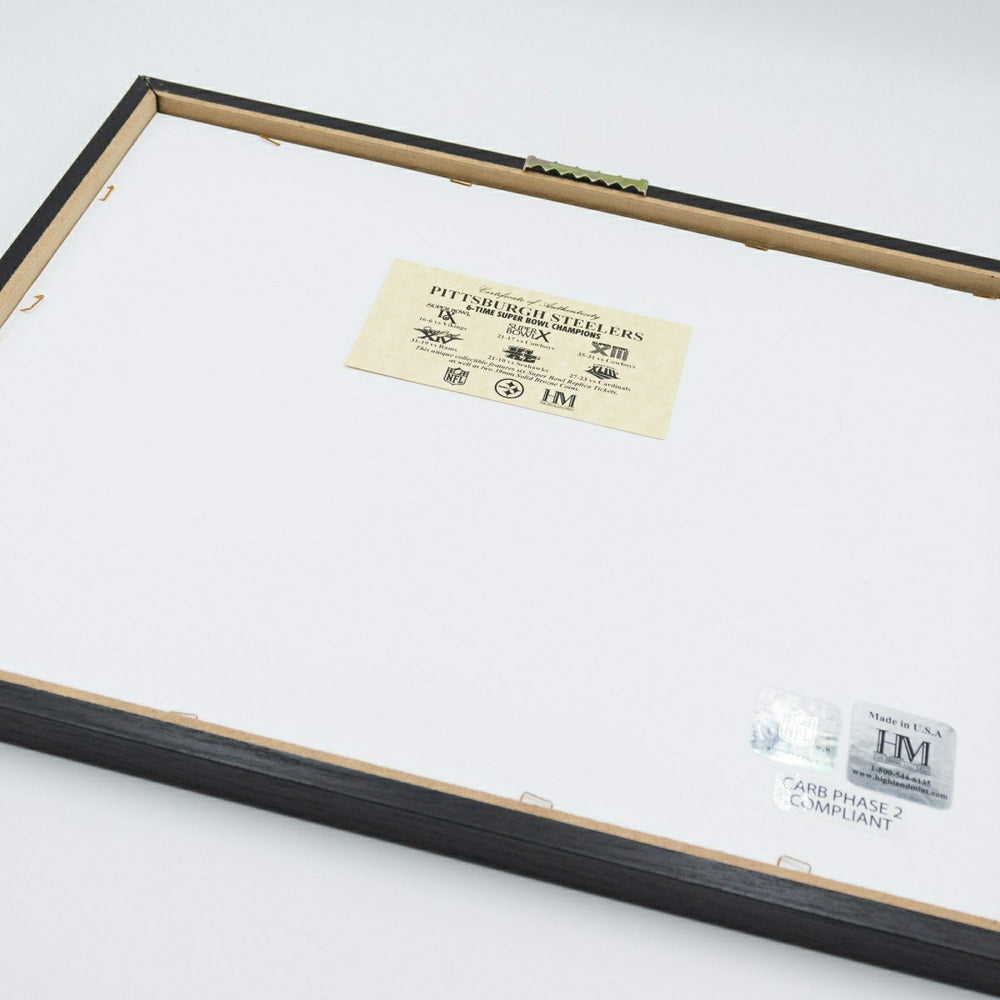 Dallas Cowboys Super Bowl Tickets Bronze Coins Framed NFL Photo Classic