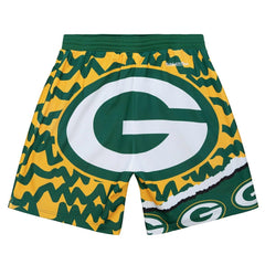 Green Bay Packers Mitchell & Ness Jumbotron 2.0 NFL Shorts Fashion