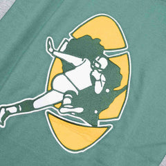 Green Bay Packers Color Blocked Mitchell & Ness Lightweight NFL Hoodie Taass US