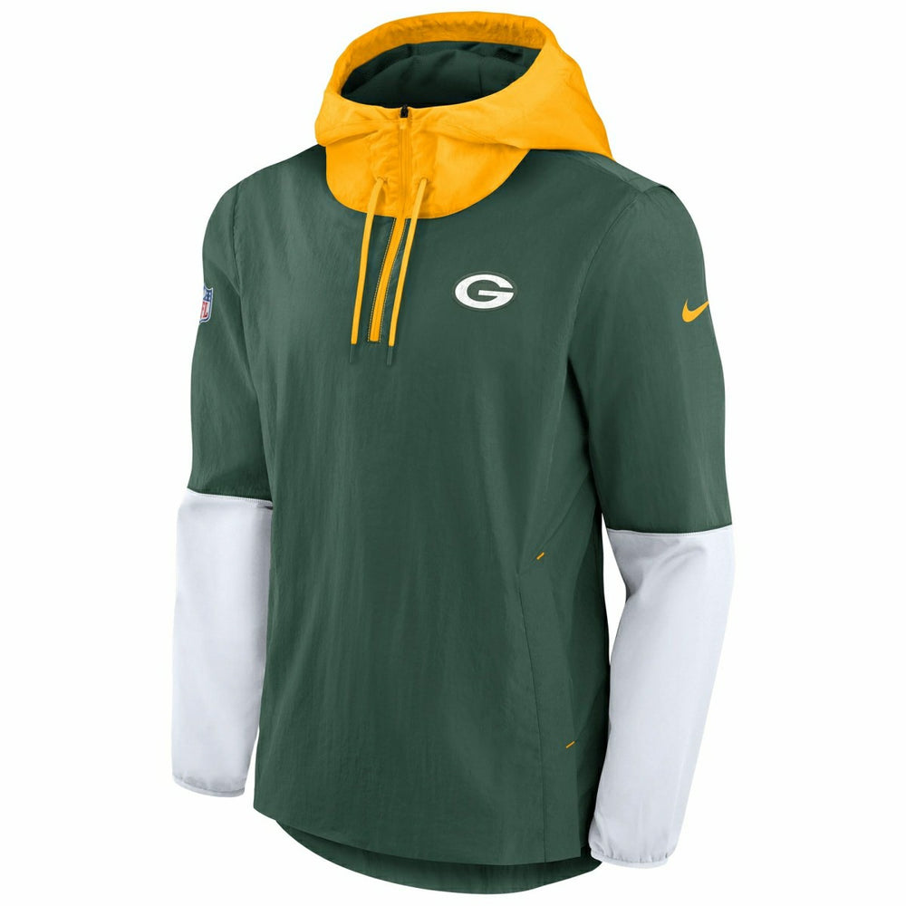Green Bay Packers Lightweight 2021 NFL Sideline Nike Player Jacket Lifestyle