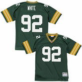 Reggie White #92 Green Bay Packers 1996 Legacy Throwback NFL Jersey Green Taass US