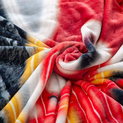 Kansas City Chiefs Wellsoft Throw Blanket Black Lifestyle