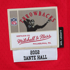 Dante Hall #82 Kansas City Chiefs 2002 Legacy Throwback NFL Jersey Red Fashion