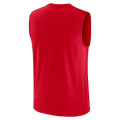 Kansas City Chiefs Nike Dri-FIT NFL Muscle Tank Top Red Taass US