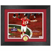 Patrick Mahomes Super Bowl LVIII MVP Bronze Coin Framed NFL Photo Classic
