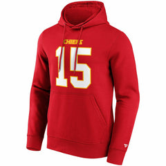 Patrick Mahomes #15 Kansas City Chiefs Player NFL Hoodie Red Lifestyle