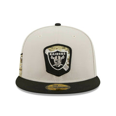 Las Vegas Raiders 2023 NFL Salute to Service New Era 59FIFTY Fitted Cap Taass US