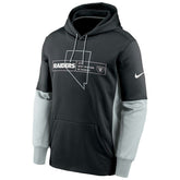 Las Vegas Raiders Color Block Nike Therma NFL Hoodie Taass for sale