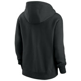 Las Vegas Raiders Wordmark Nike Club NFL Hoodie Black (WOMEN'S) Taass US