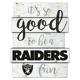 Las Vegas Raiders Birchwood NFL Wood Sign Taass sale