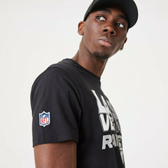 Las Vegas Raiders Gradient New Era NFL T-Shirt Black Classic