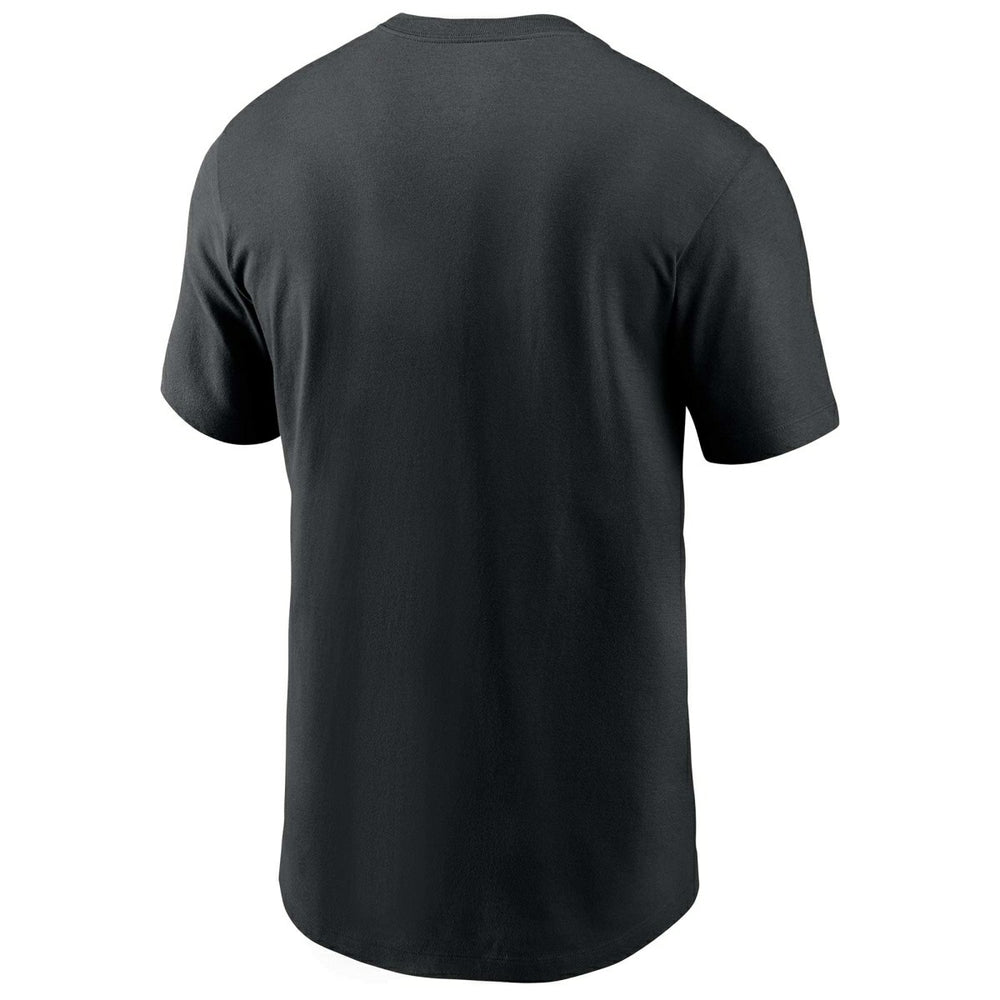 Las Vegas Raiders Local Phrase Nike Essential NFL T-Shirt Black Lifestyle