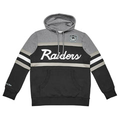 Las Vegas Raiders Head Coach Mitchell & Ness NFL Throwback Football Hoodie Taass sale