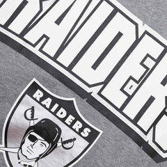 Oakland Raiders All Over 2.0 Mitchell & Ness NFL Crew Fleece Pullover Classic