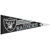 Las Vegas Raiders Big Logo WinCraft Premium NFL Pennant Taass US