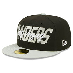Las Vegas Raiders 2022 NFL Draft On-Stage New Era 59FIFTY Fitted Cap Fashion