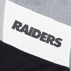 Las Vegas Raiders Mitchell & Ness Color Blocked NFL Fleece Hoodie Fashion