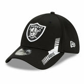 Las Vegas Raiders Official 2021 NFL Sideline New Era 39THIRTY Flex Cap Home Fashion