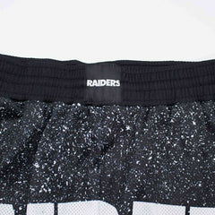 Oakland Raiders Jumbotron Throwback Mitchell & Ness NFL Shorts Black Taass sale