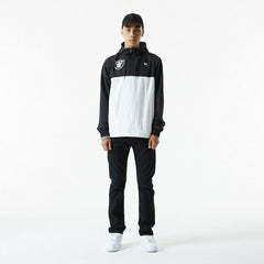 Las Vegas Raiders New Era 2021 Color Block NFL Windbreaker Jacket Fashion