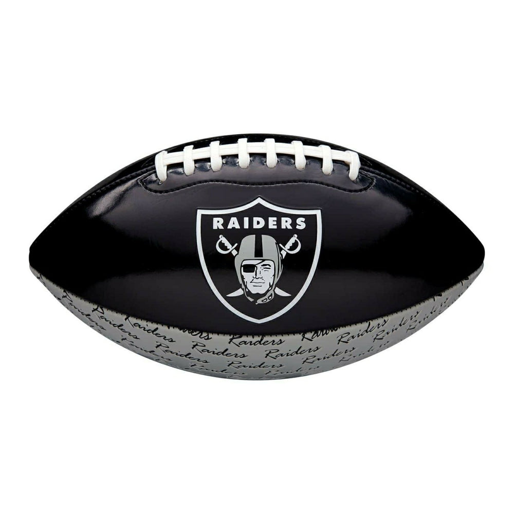 Las Vegas Raiders City Pride Wilson PeeWee Size NFL Football Lifestyle