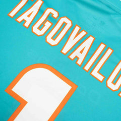 Tua Tagovailoa #1 Miami Dolphins Nike Legend NFL Jersey Aqua Lifestyle