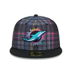 Miami Dolphins 2024 NFL Crucial Catch New Era 59FIFTY Fitted Cap Taass sale