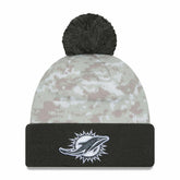 Miami Dolphins 2024 NFL Salute to Service New Era Sport Pom Knit Taass US
