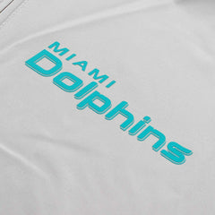 Miami Dolphins 2024 NFL Sideline Nike Lightweight Coach Jacket Gray Fashion