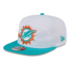 Miami Dolphins 2024 NFL Training Camp New Era Golfer Snapback Cap White Taass sale