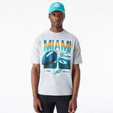 Miami Dolphins Field Graphic New Era Oversized NFL T-Shirt Taass US